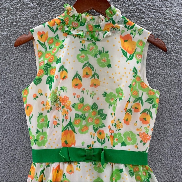 Vintage 1970’s Floral Maxi Dress - Picture 7 of 15